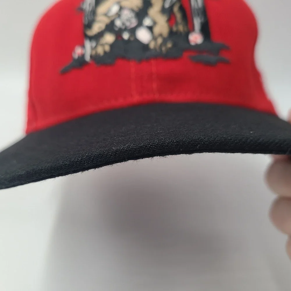 Youth‎ Batavia Muckdogs Hat Fitted 6 5/8 New Era 59Fifty Red Black MiLB Baseball